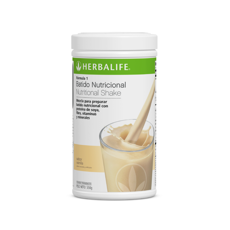 Sabroso leninismo Entretener Batido Nutricional Formula 1 vainilla 550 g | Herbalife Nutrition EC